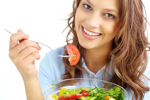 Eating Fresh Vegetables and oils help reduce the risk of cardiovascular disease